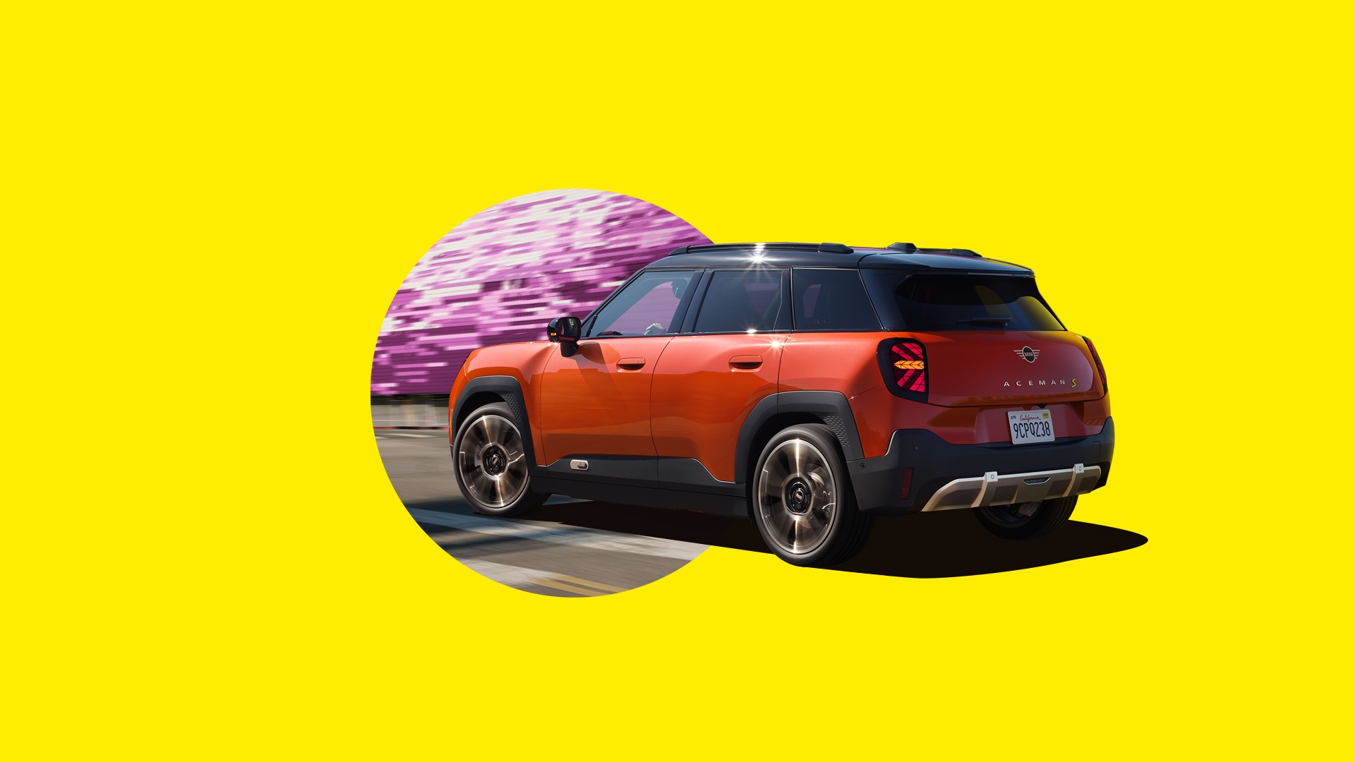 Повністю електричний MINI Aceman - домашня сторінка - сцена